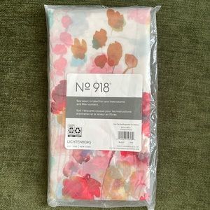 LICHTENBERG No 918 Solid One Tier Set Curtain 54"x36"